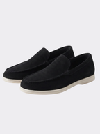 Men’s Slip-On Loafers with Rounded Toe