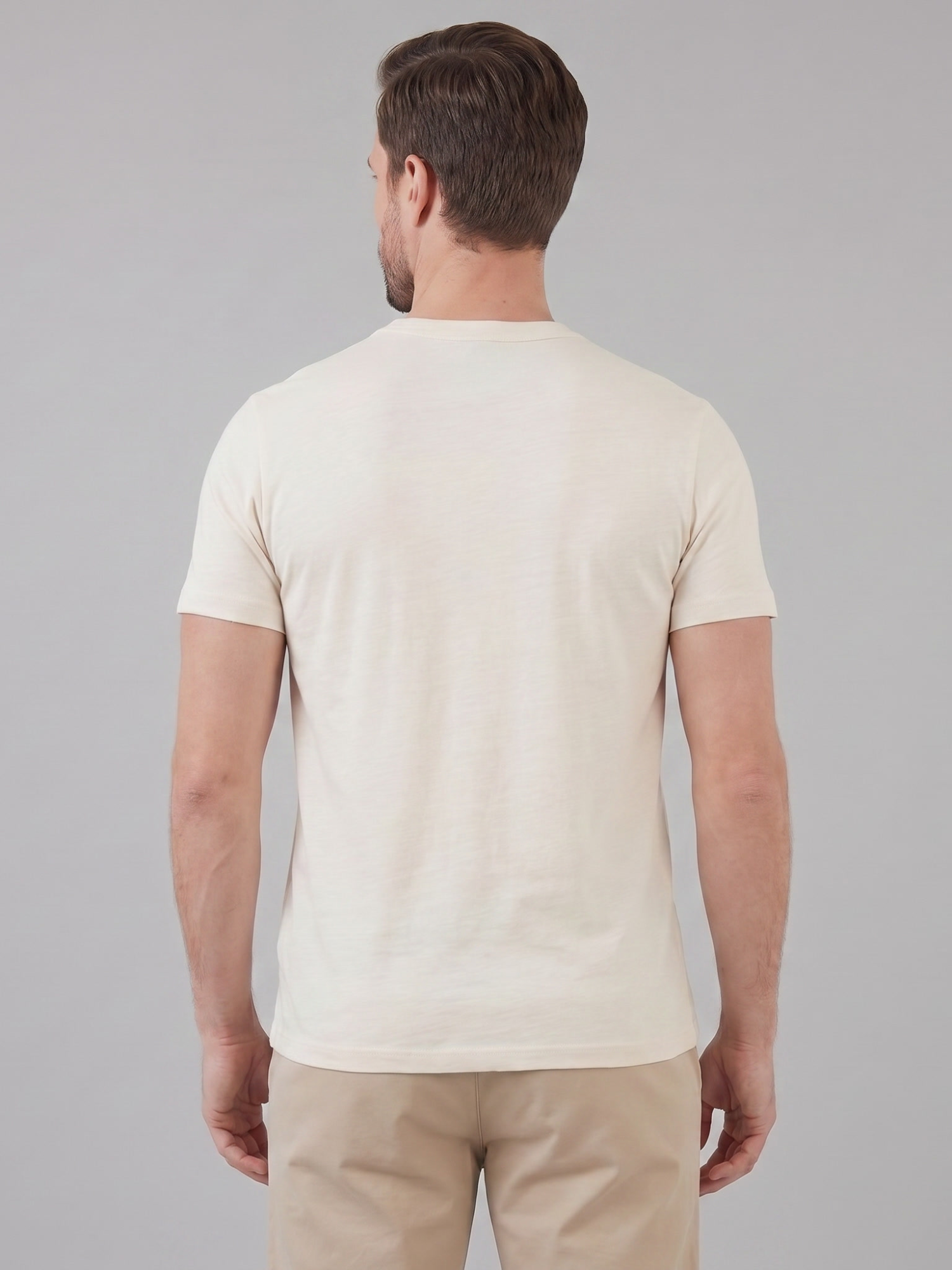 Men's Short Sleeve Casual Crew Neck Top