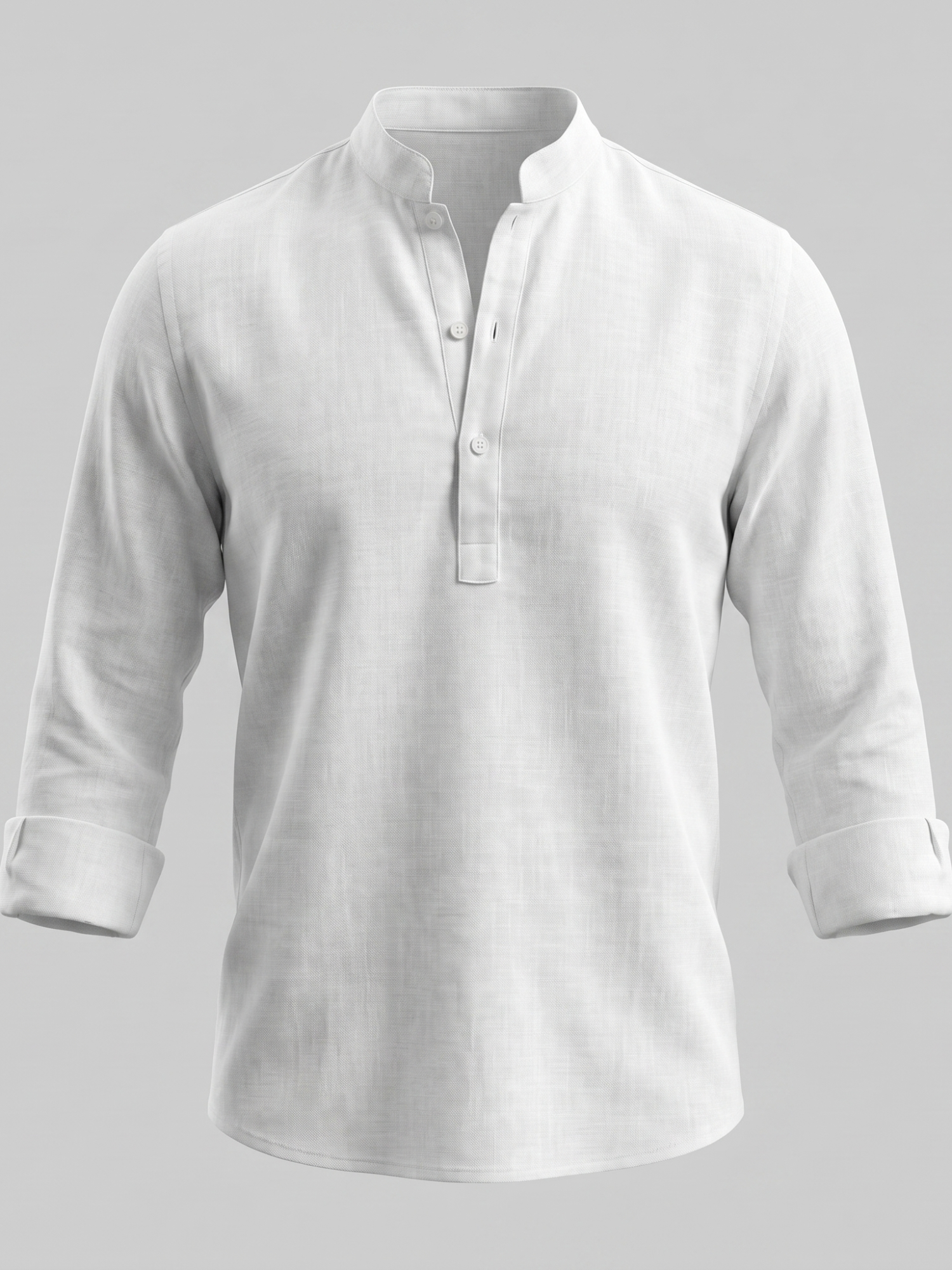 Men's Short Sleeve Button Front Summer Shirt