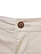 Men’s Double Pleat Chino Shorts – Turn-Up Hem