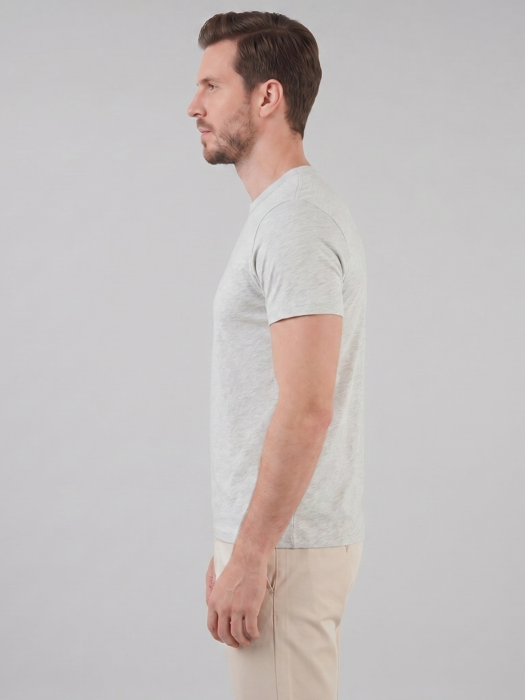 Men's Short Sleeve Casual Crew Neck Top