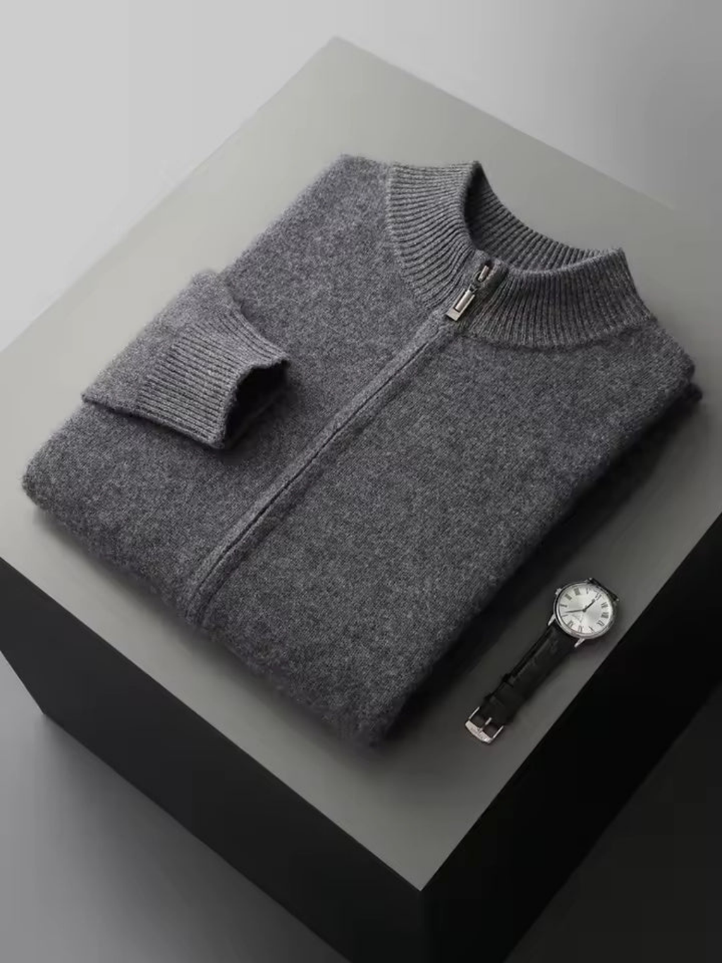 Men’s Zip-Up Cardigan & Drawstring Trouser Two-Piece Lounge Set