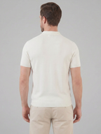 Men’s Short-Sleeve Polo Shirt with Lapel Collar
