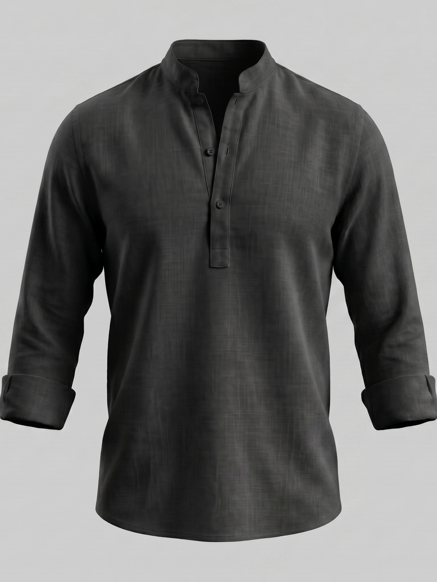 Men's Short Sleeve Button Front Summer Shirt