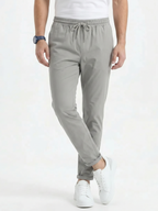 Men's Drawstring Tapered Trousers