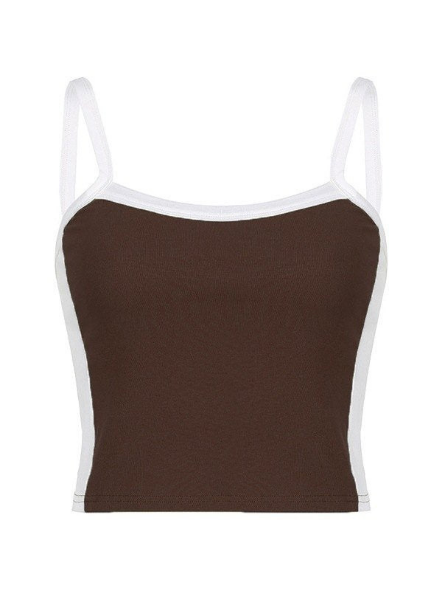 Women’s Contrast Stripe Crop Cami Top