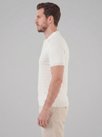 Men’s Short-Sleeve Polo Shirt with Lapel Collar