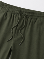 Men's Drawstring Tapered Trousers
