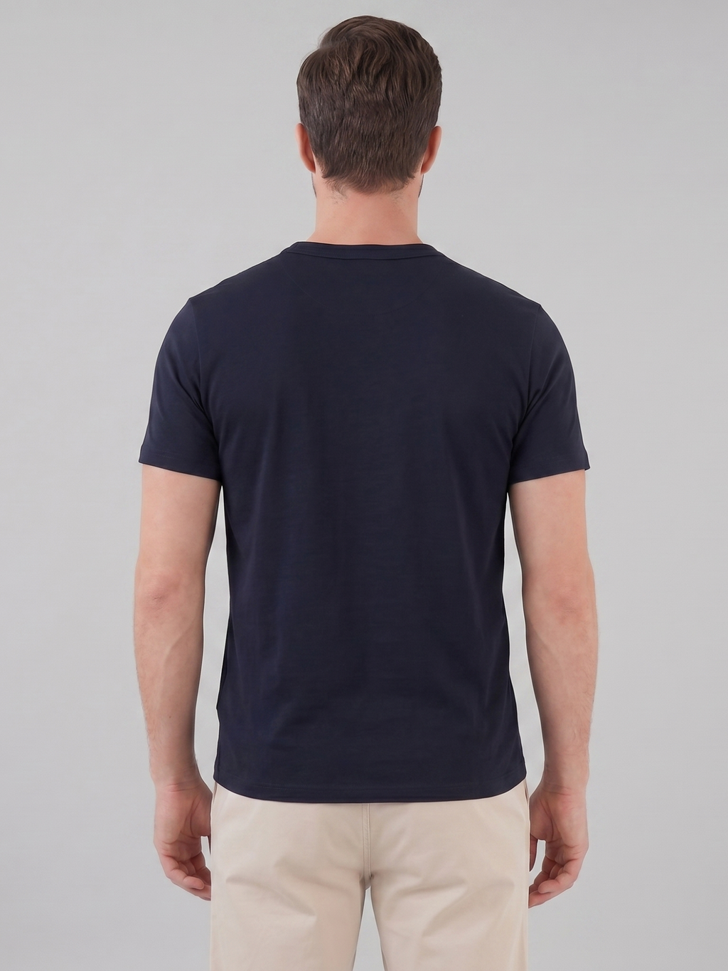Men's Short Sleeve Casual Crew Neck Top
