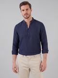 Men's Short Sleeve Button Front Summer Shirt