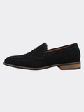 Men’s Slip-On Loafers with Almond Toe