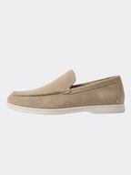 Men’s Slip-On Loafers with Rounded Toe