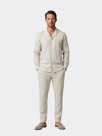 Men’s Summer Shirt and Trousers Set – Relaxed Coordinated Design
