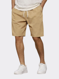 Men’s Woven Shorts – Elasticated Waist – Knee Length