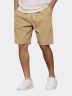 Men’s Woven Shorts – Elasticated Waist – Knee Length
