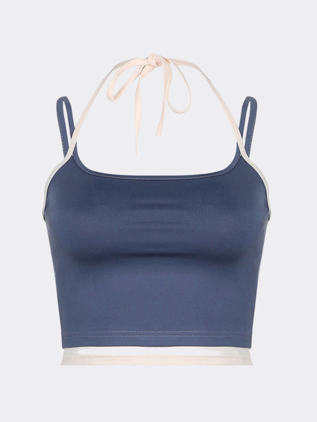 Women’s Contrast-Trim Two-Piece Camisole Top