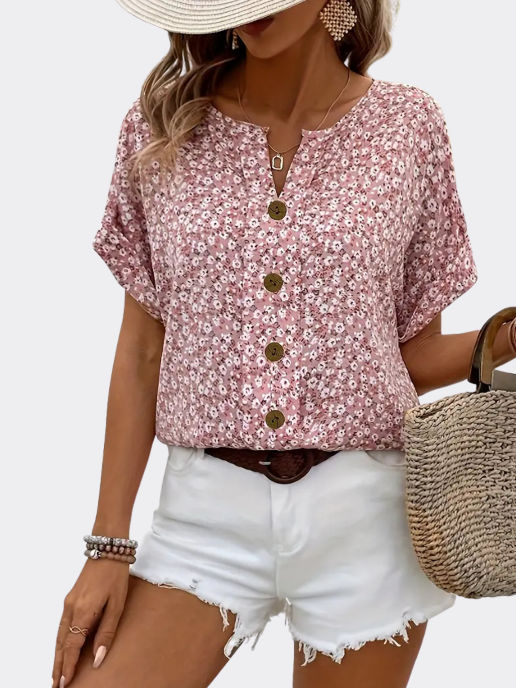 Women’s Floral Print Blouse