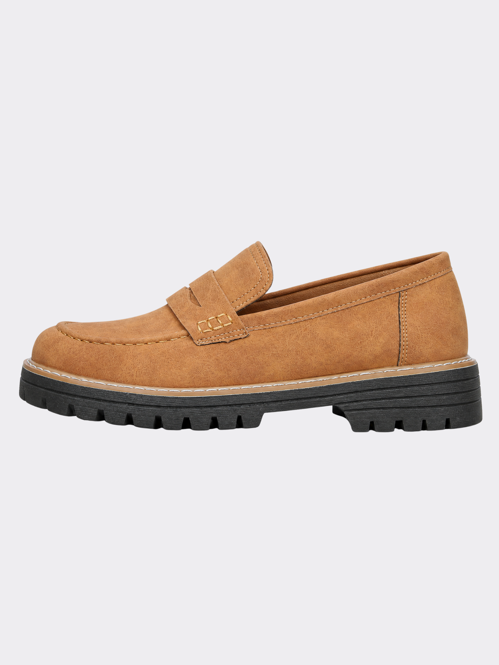 Women’s Platform Slip-On Penny Loafers