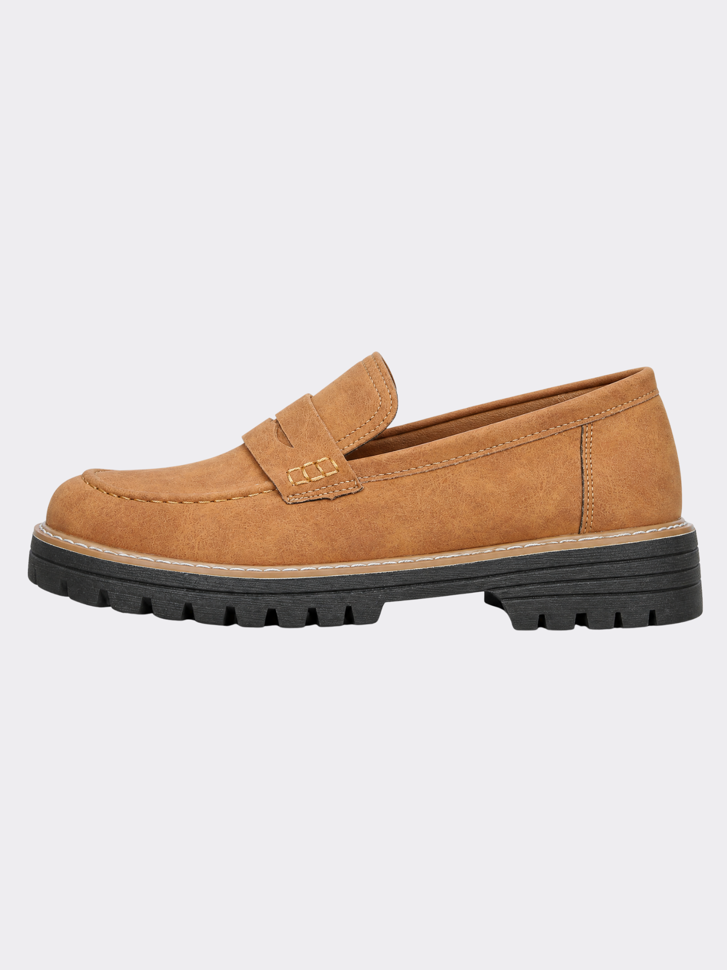 Women’s Platform Slip-On Penny Loafers