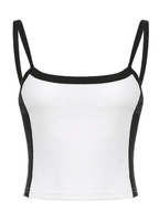 Women’s Contrast Stripe Crop Cami Top