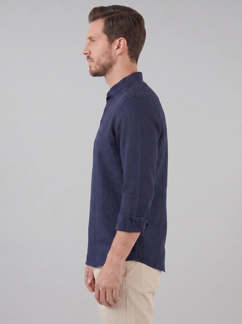Men's Short Sleeve Button Front Summer Shirt