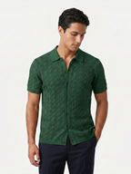 Men’s Short Sleeve Knit Polo Shirt – Slim Fit