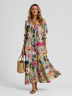 Printed Shirt Dress – Relaxed Elegance for Everyday Moments