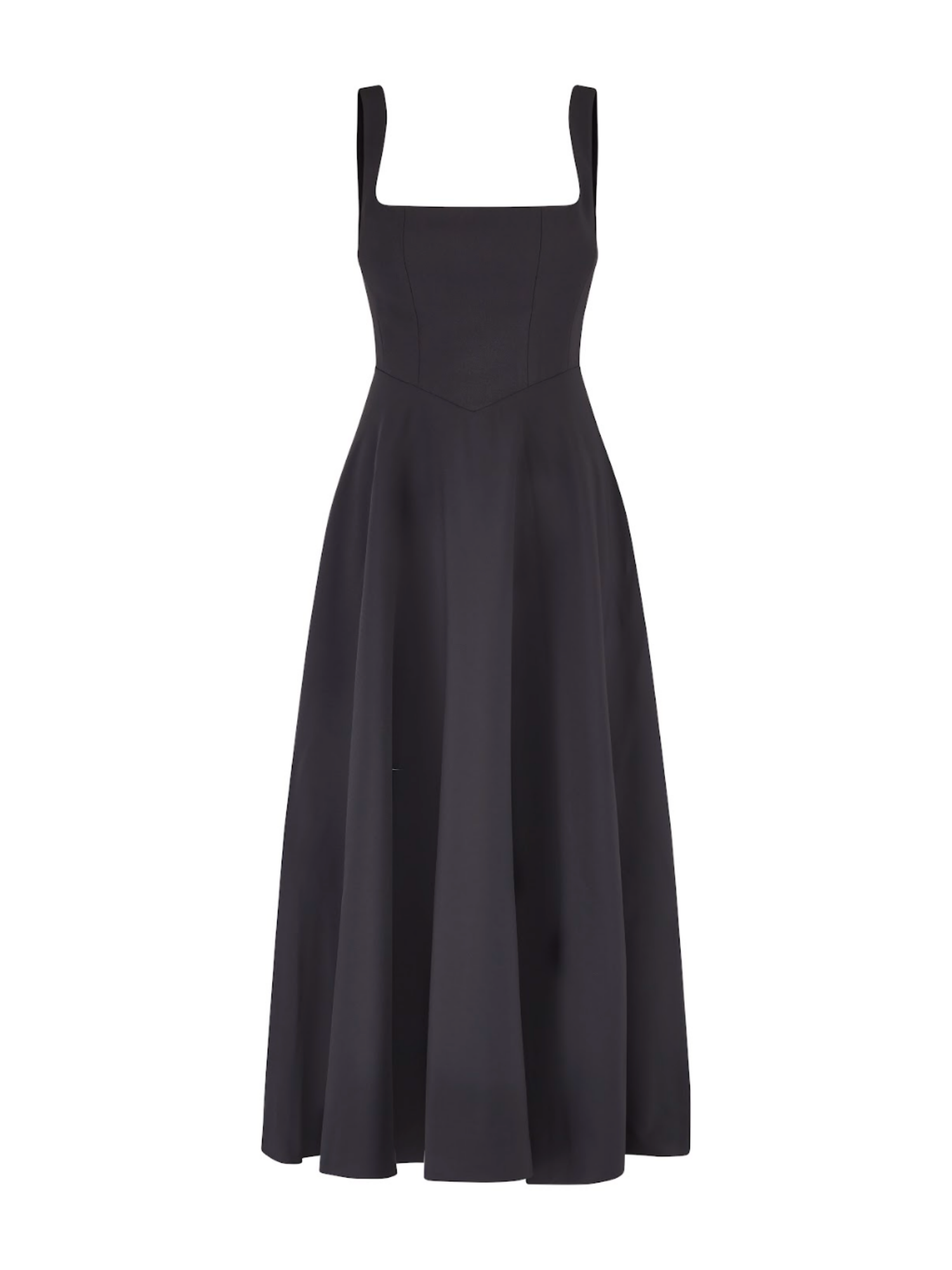 Women's Square Neck Sleeveless Maxi Dress
