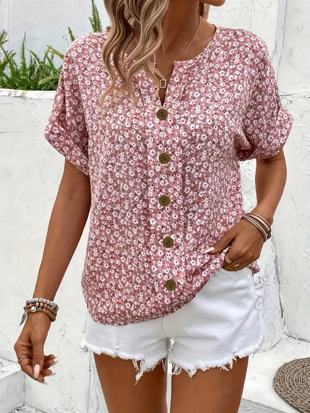 Women’s Floral Print Blouse
