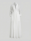 Lightweight Maxi Shirt Dress – Effortless Flow & Everyday Comfort