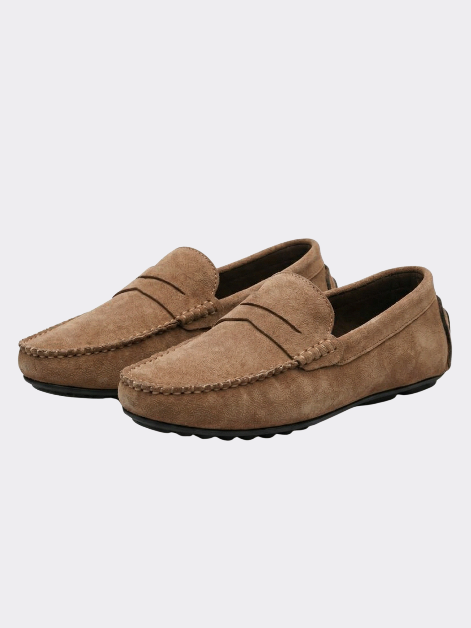 Men’s Slip-On Moc Toe Loafers