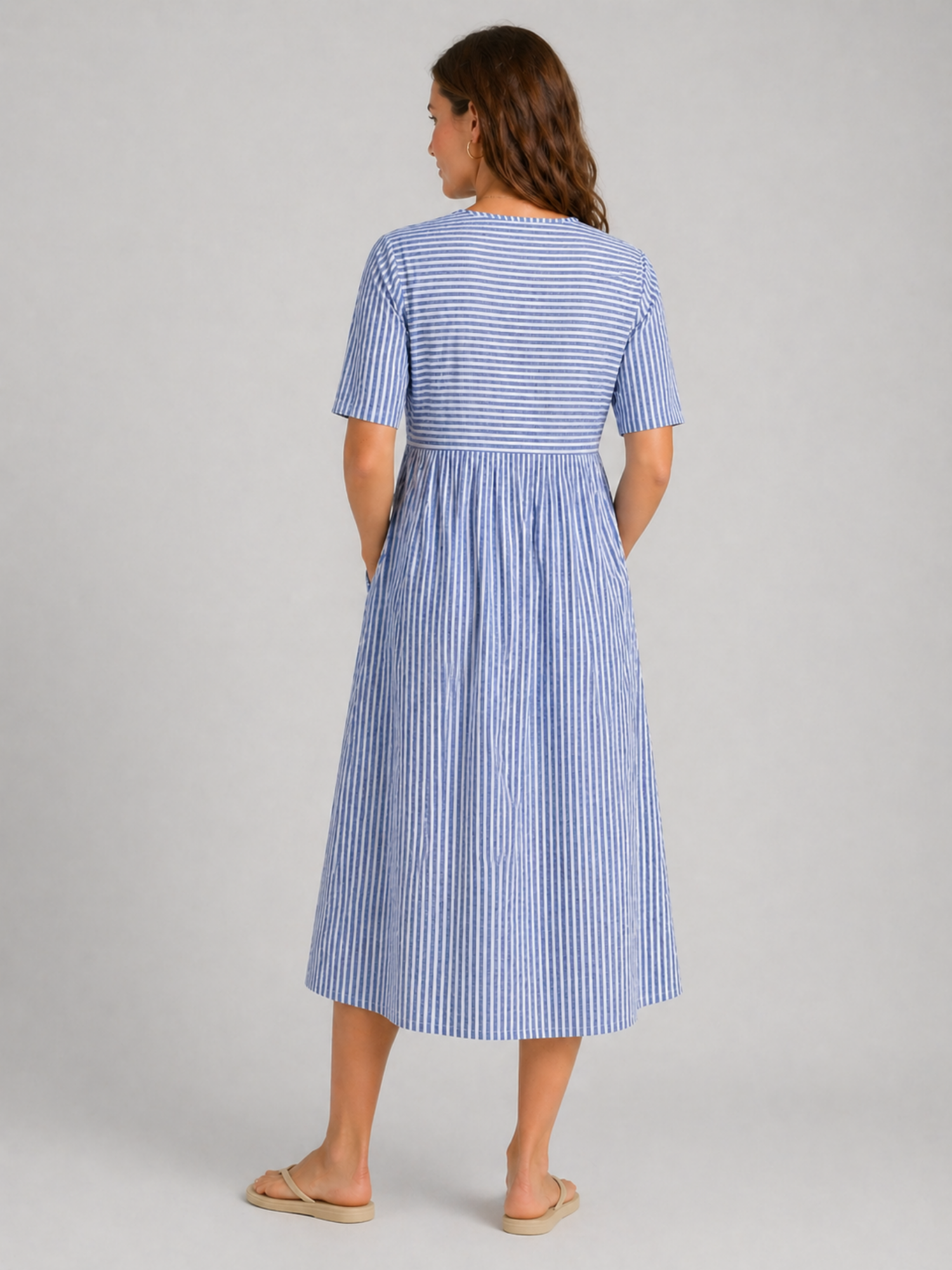 Women's Sleeveless A-Line Mini Dress – Modern Structured Elegance