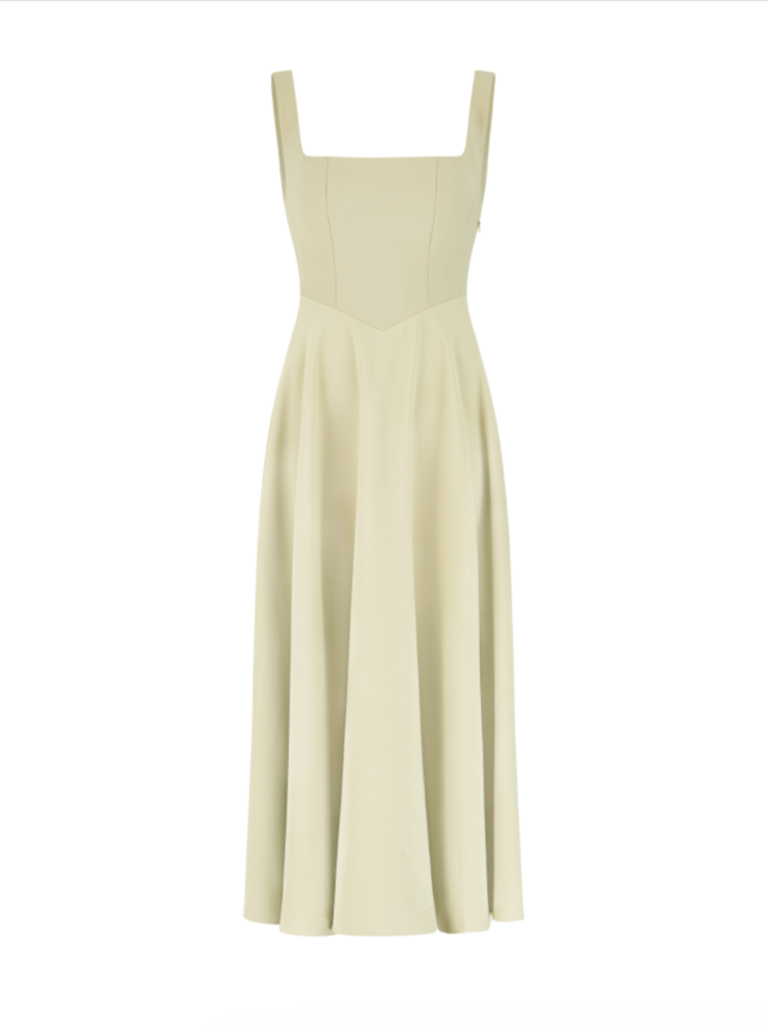 Women's Square Neck Sleeveless Maxi Dress