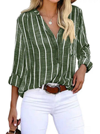 Women’s Striped Relaxed Fit Blouse