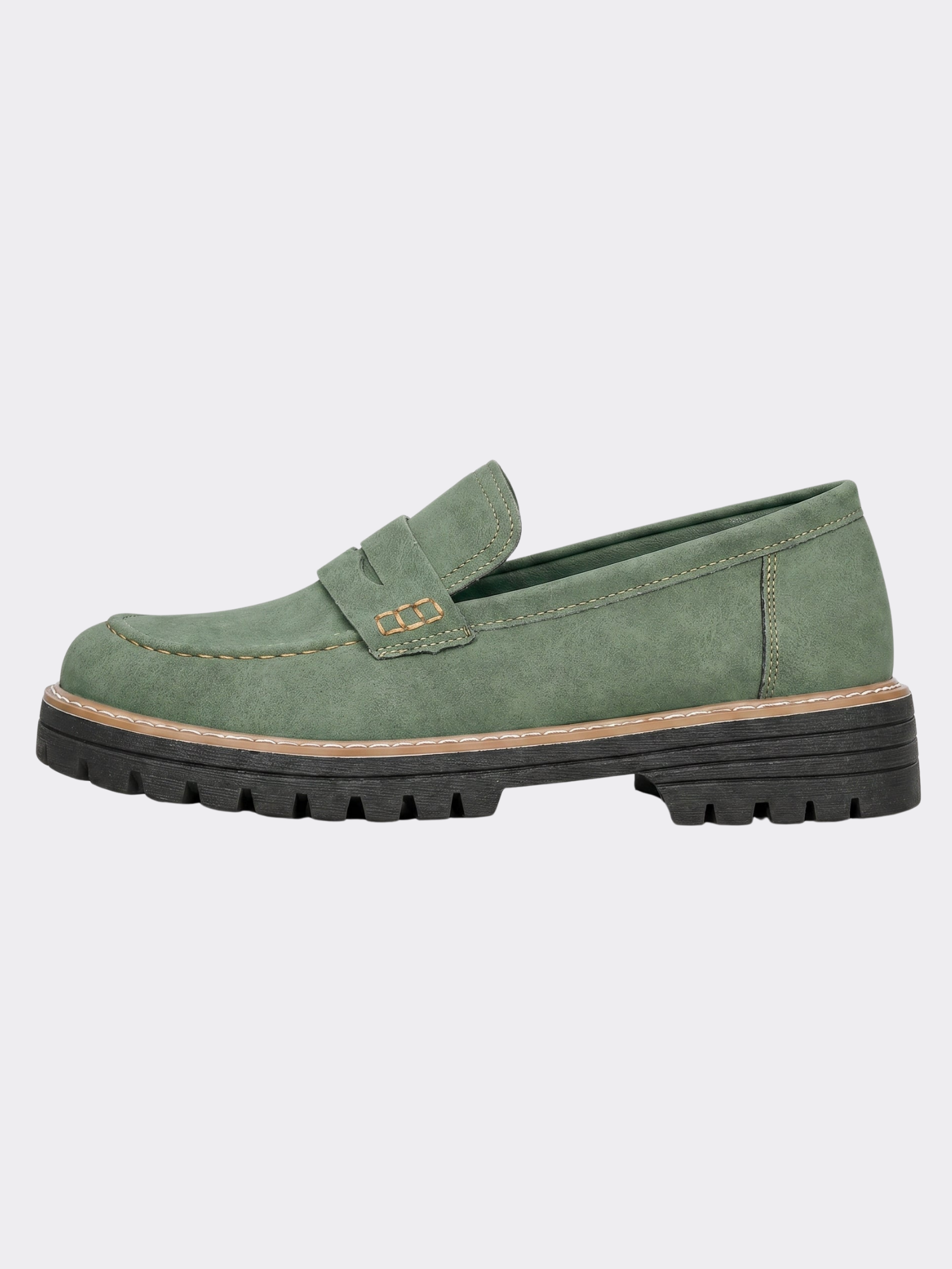 Women’s Platform Slip-On Penny Loafers