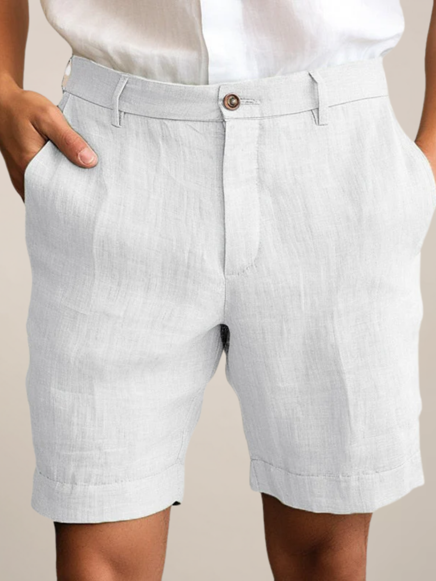 Men’s Casual Elastic Waist Shorts