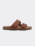 Men’s Double Strap Open Toe Slides