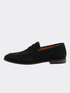 Men’s Slip-On Penny Loafers with Moc Toe