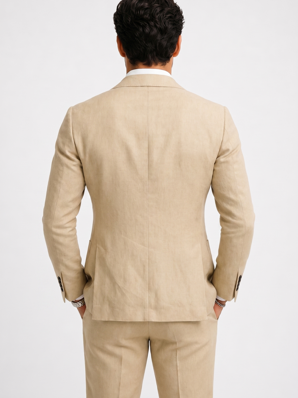 Men’s Tailored Two-Piece Suit – Slim Fit Formal Set