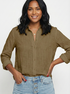 Women’s Button-Front Blouse