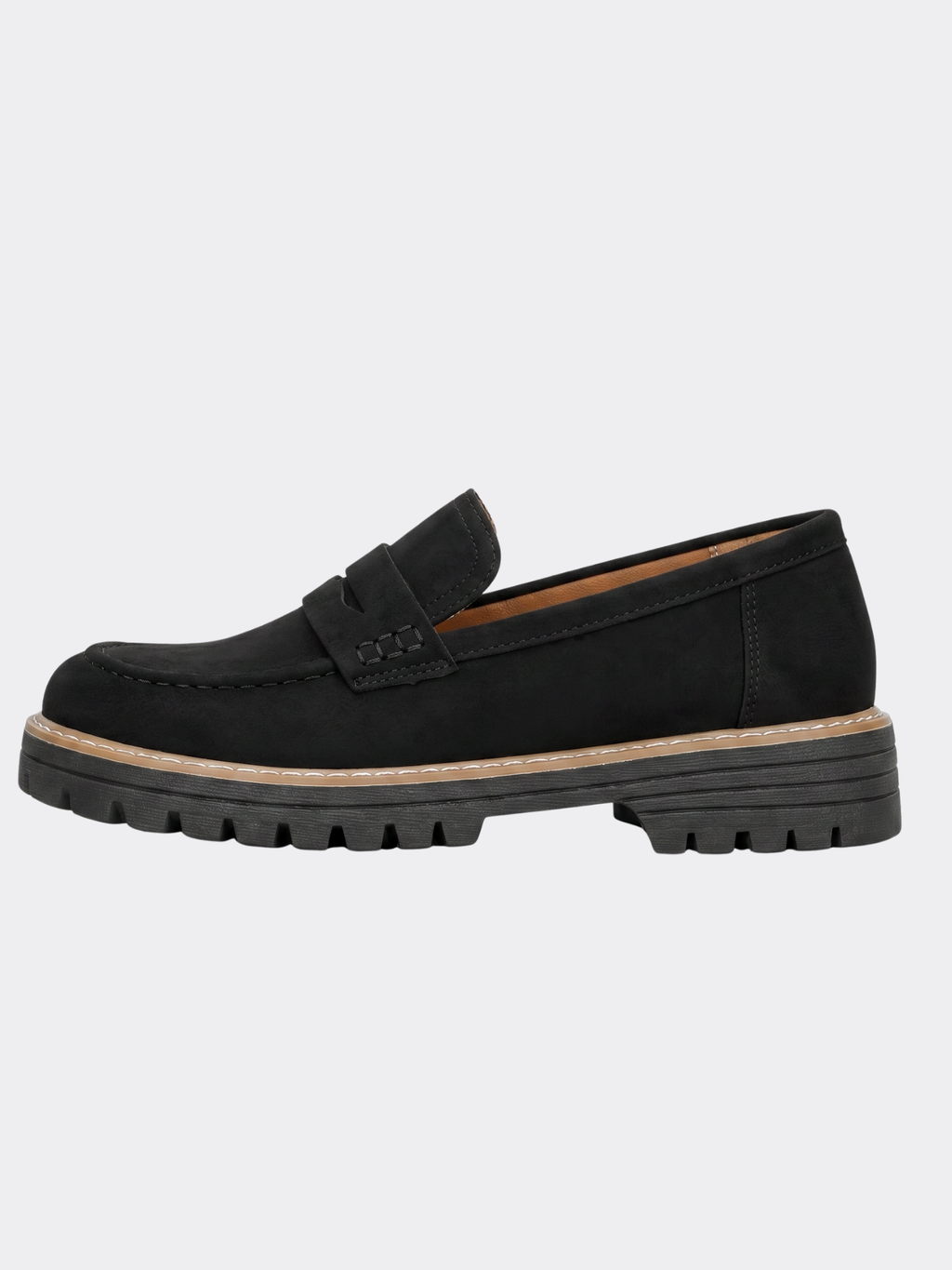 Women’s Platform Slip-On Penny Loafers