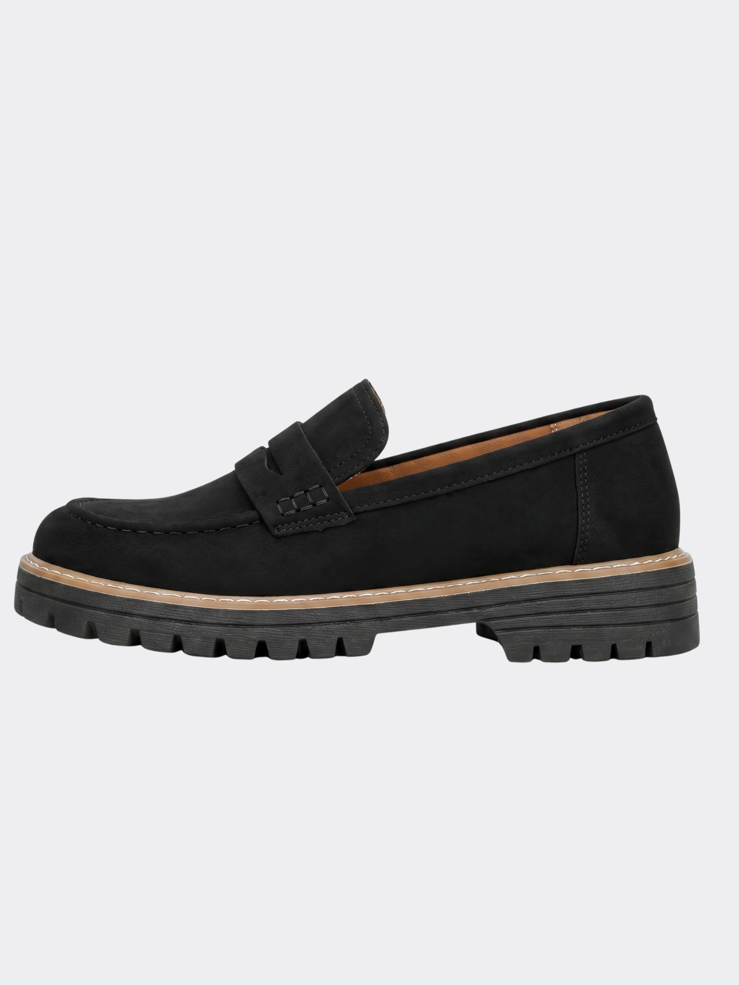 Women’s Platform Slip-On Penny Loafers