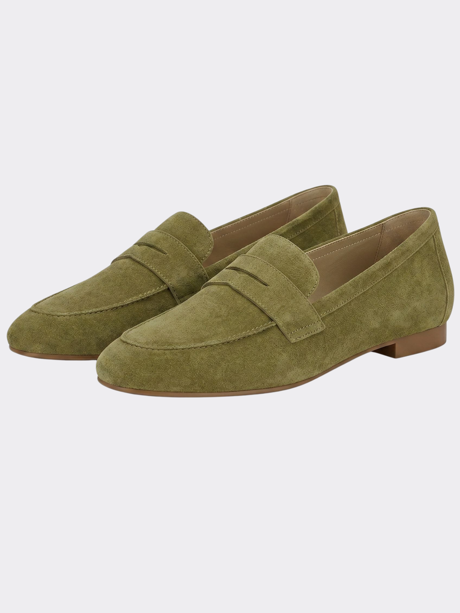 Women’s Slip-On Penny Loafers – Flat Casual Shoes