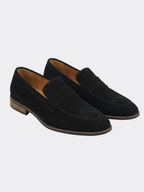 Men’s Slip-On Loafers with Almond Toe