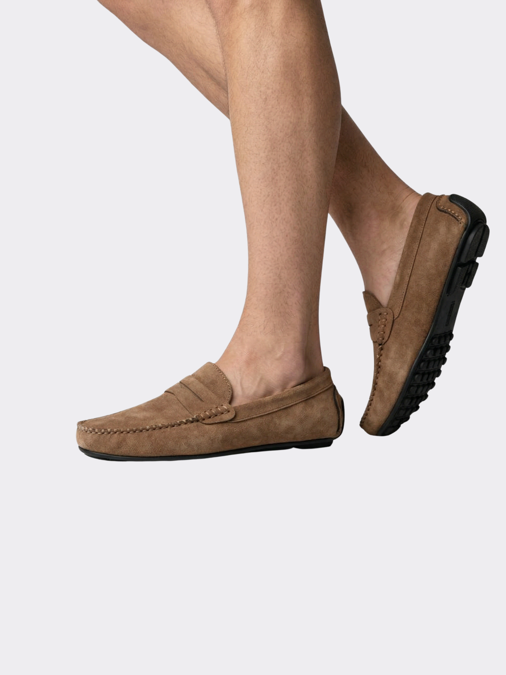 Men’s Slip-On Moc Toe Loafers