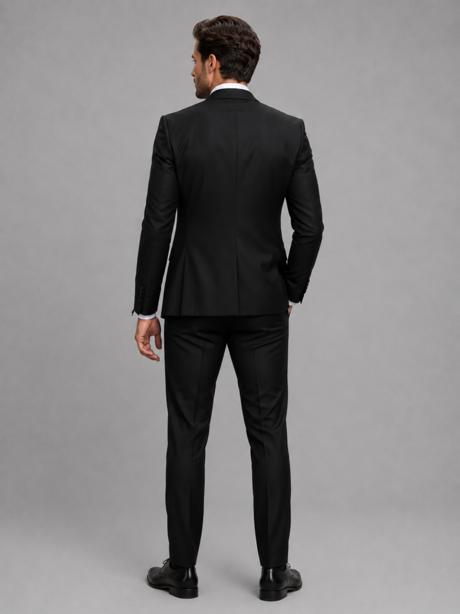 Men’s Three-Piece Suit Set – Tailored Blazer, Waistcoat & Trousers