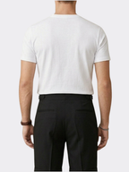 Men's Pleated Tailored Shorts with Side Buckles