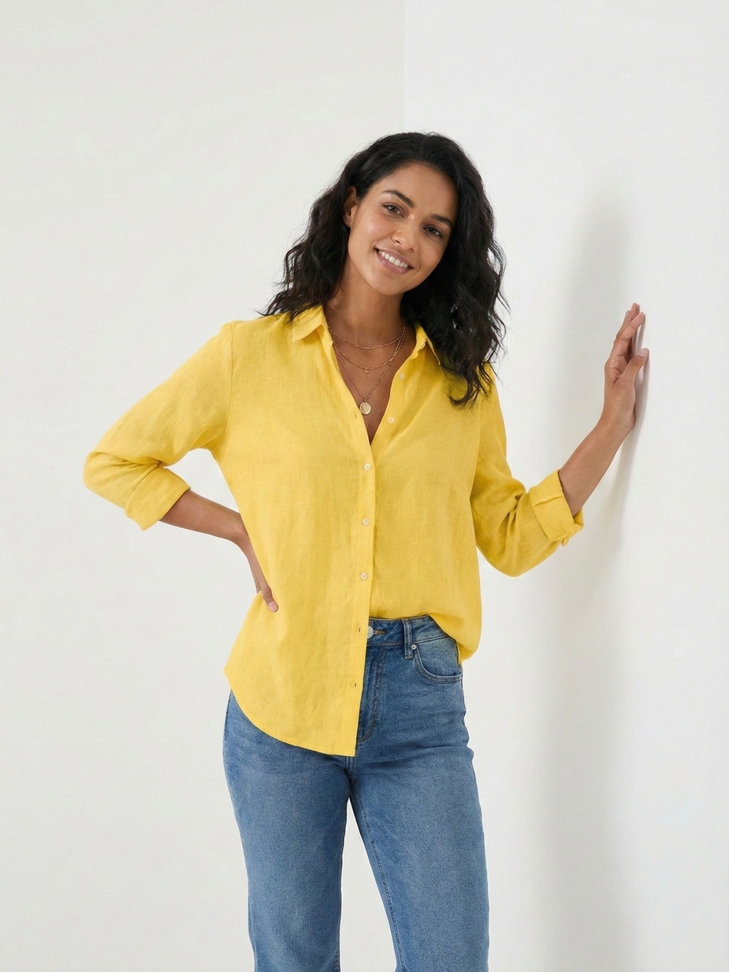 Women’s Button-Front Blouse