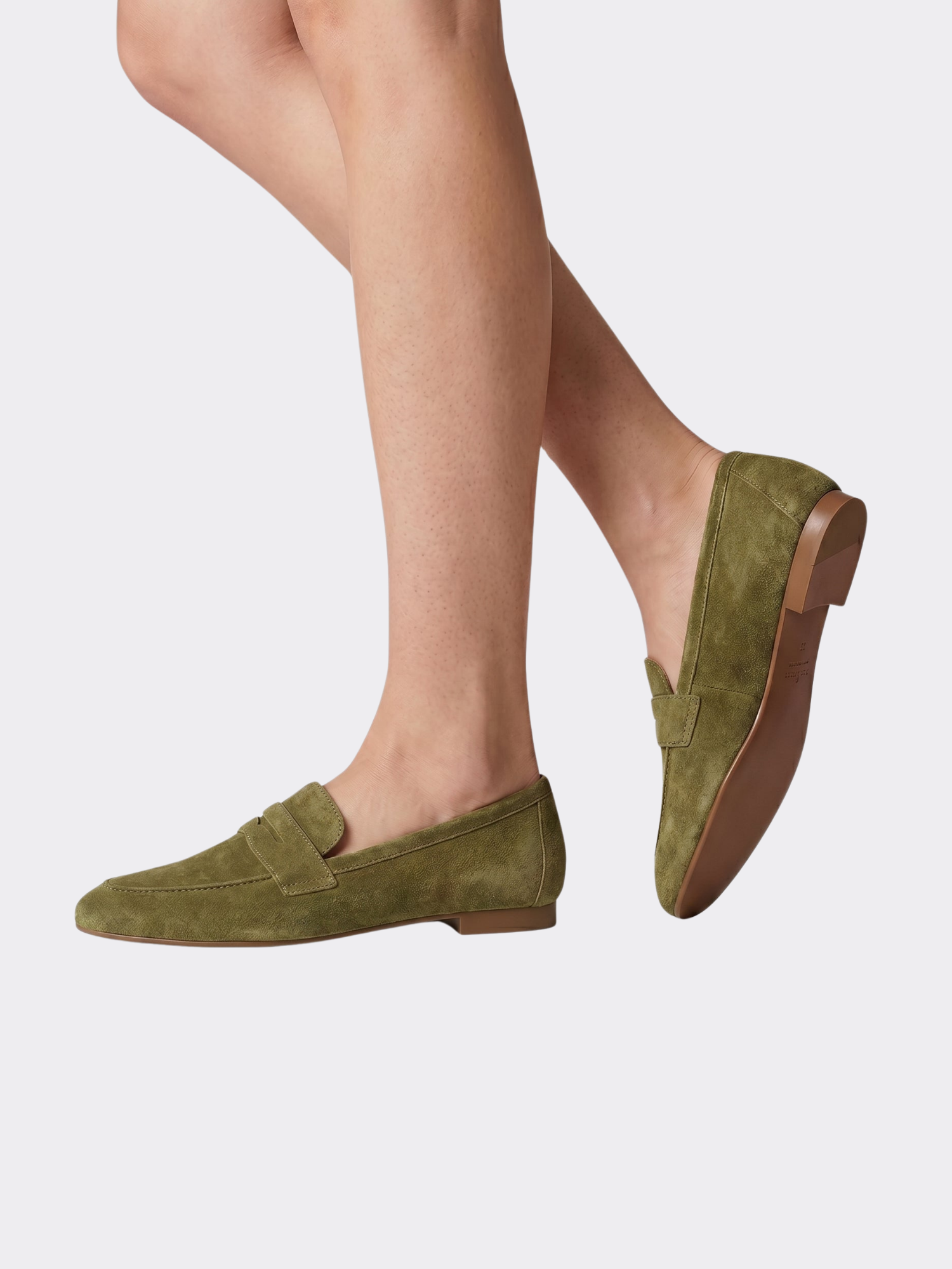 Women’s Slip-On Penny Loafers – Flat Casual Shoes