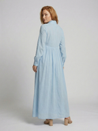 Lightweight Maxi Shirt Dress – Effortless Flow & Everyday Comfort